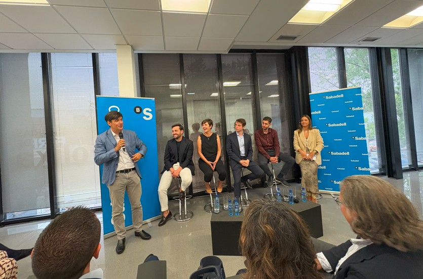Imagen noticia:  Asistimos  a la jornada sobre Generación Emprendedora organizada por el Banco Sabadell en la Fidma