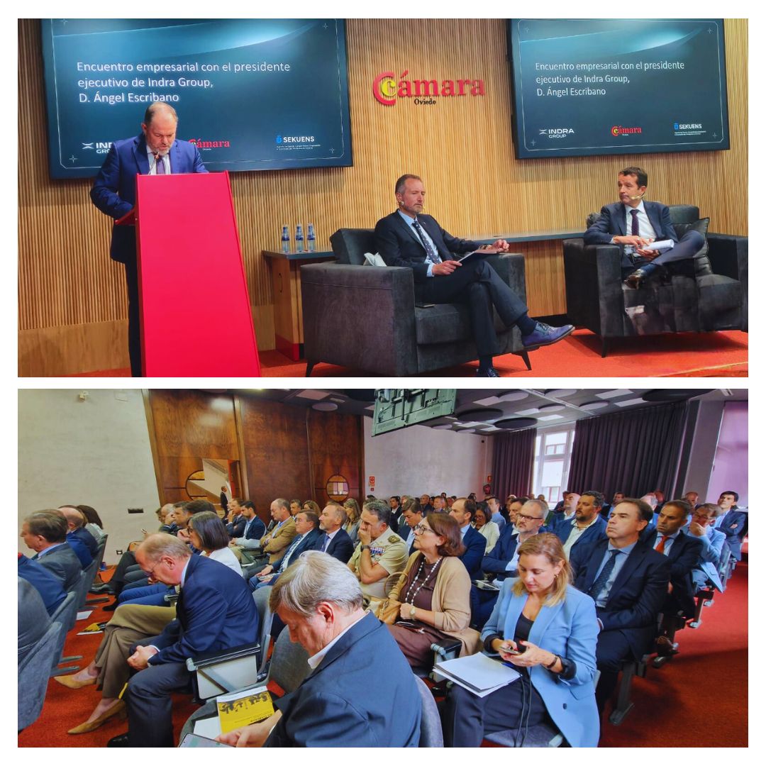 Imagen noticia:  Asistimos al encuentro empresarial con el presidente de INDRA