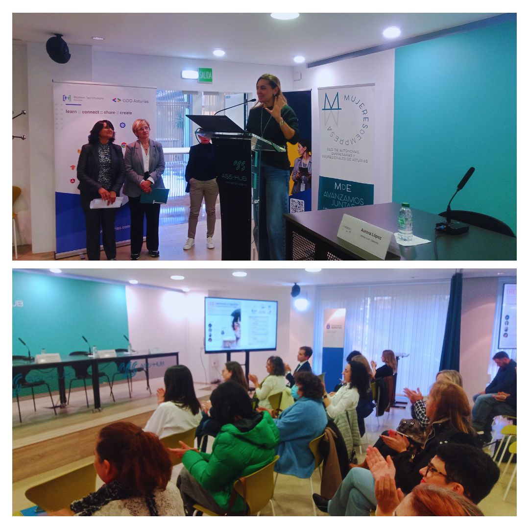 Imagen noticia:  Participamos en la jornada organizada por Mujeres de Empresa sobre Talento Femenino  e IA sin sesgos