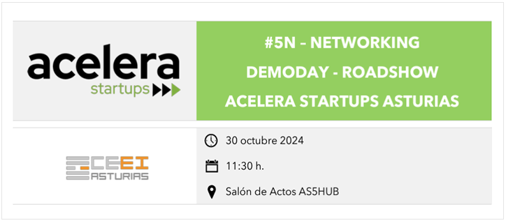 Imagen 5º Evento de networking: DEMODAY