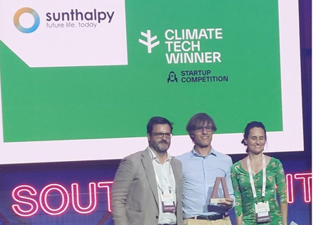 Imagen noticia:  Sunthalpy gana South Summit en el vertical Climate Tech