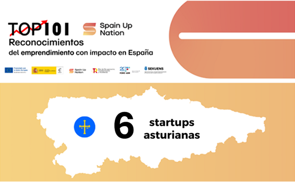 Imagen noticia:  6 empresas asturianas dentro del TOP101 Spain up nation 